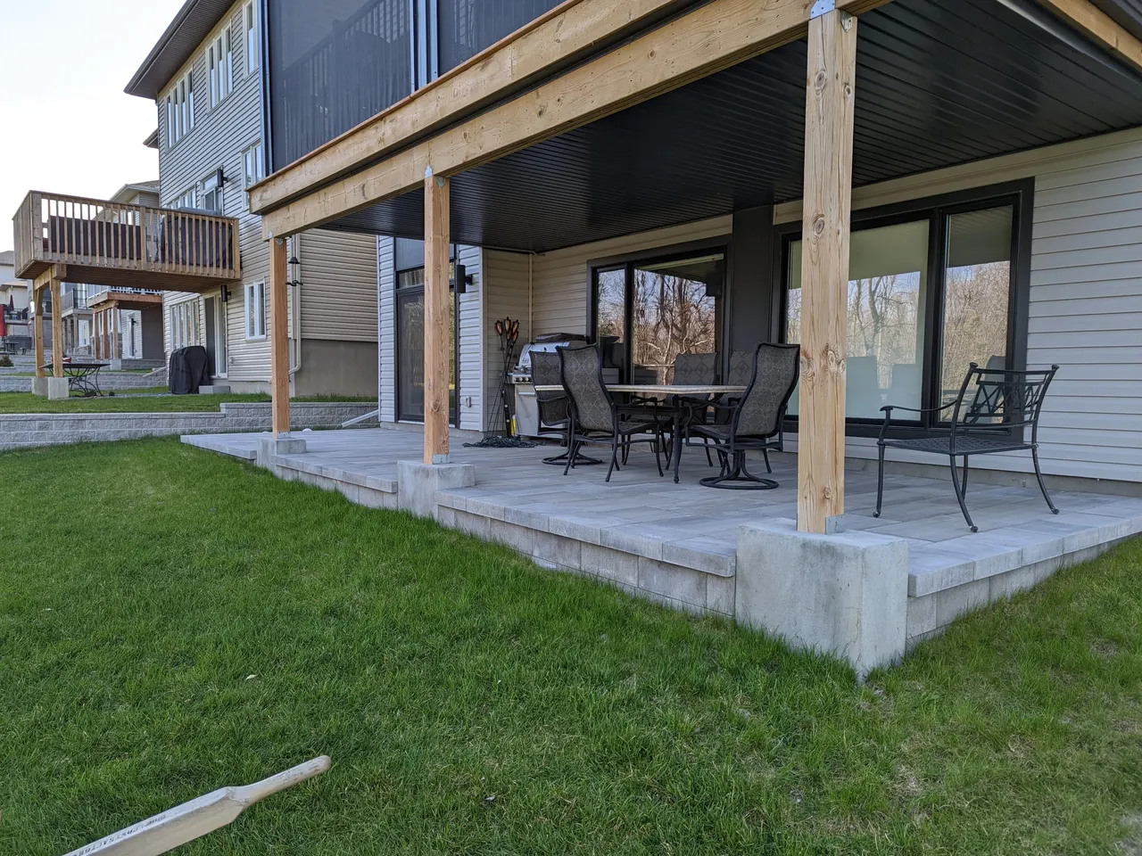 Landscape construction in Perth, ON by ALM Construction