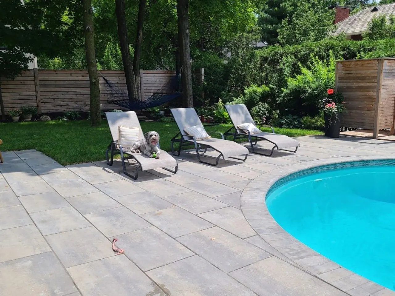 Stittsville Pool-Deck Hardscape by ALM Construction in Stittsville