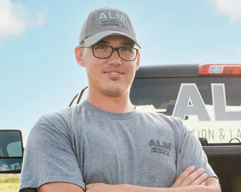 Morgan, Site Supervisor at ALM Construction & Landscaping